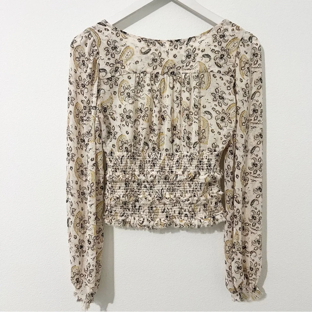 Free People Lolita Top Women Light Combo Rwvolve Size Small S